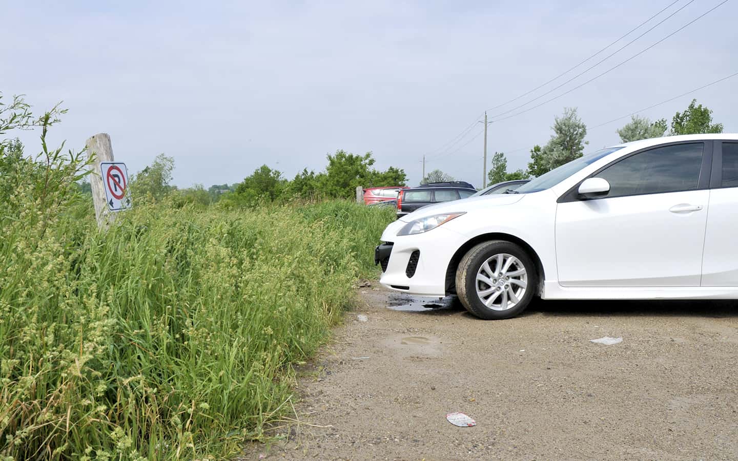 Illegal parking remains an issue at Snyder’s Flats