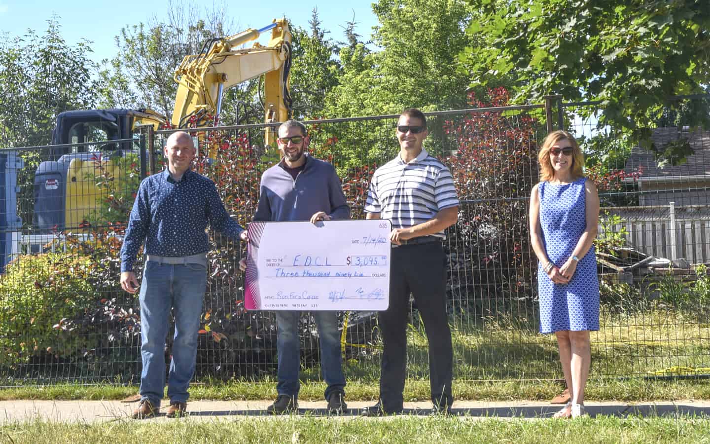 Competitive nature sees family members raise $3K for EDCL