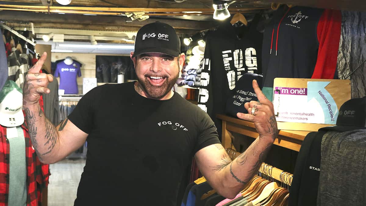 A fashionable way to break a stigma