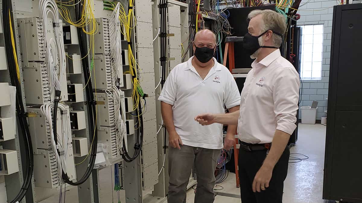 Crosshill to get fibre optic internet