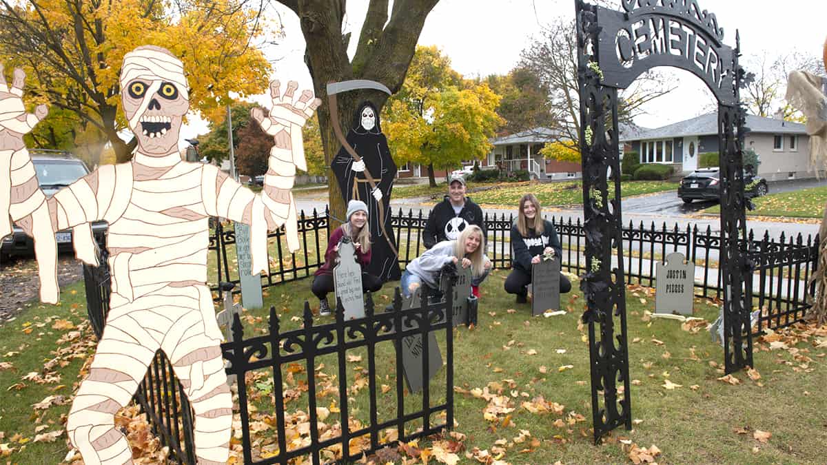 Not letting Halloween pass them by