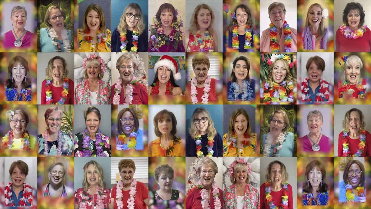 Celebrating Christmas with a virtual cabaret show
