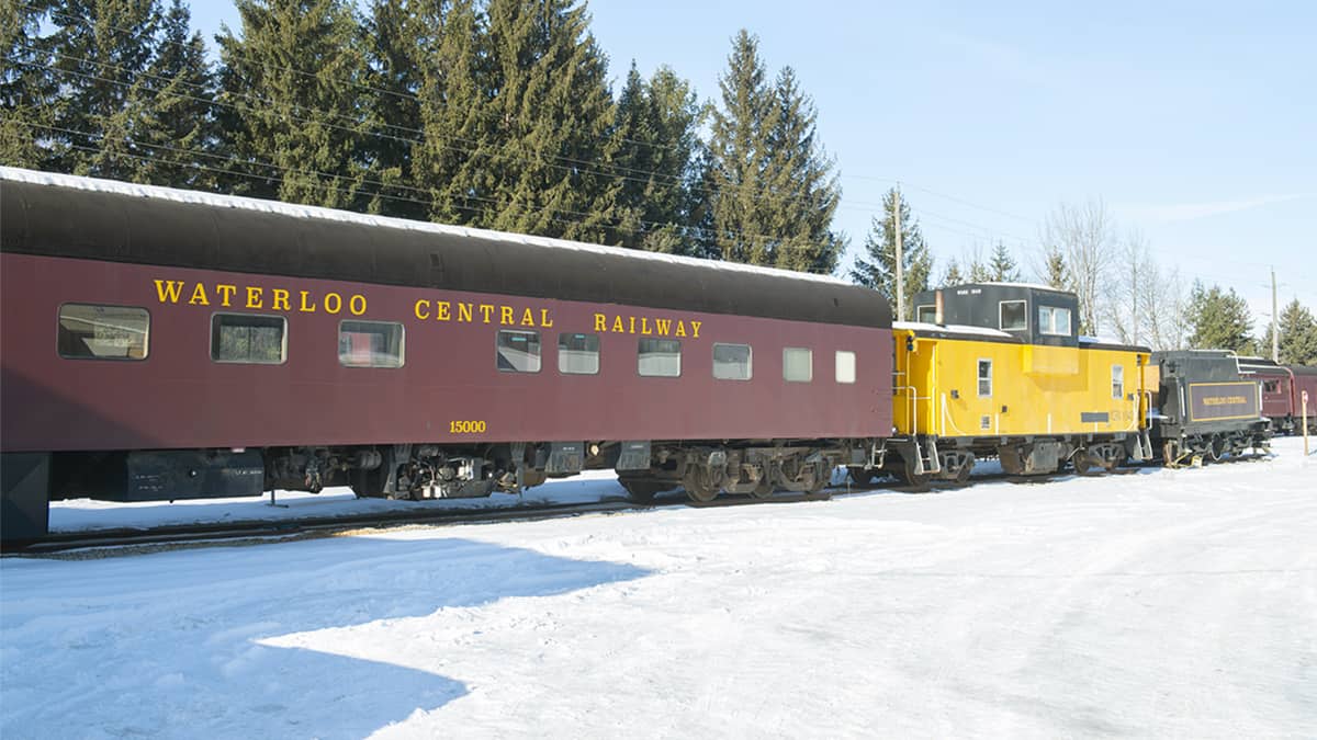 WCR chugging along at low speed