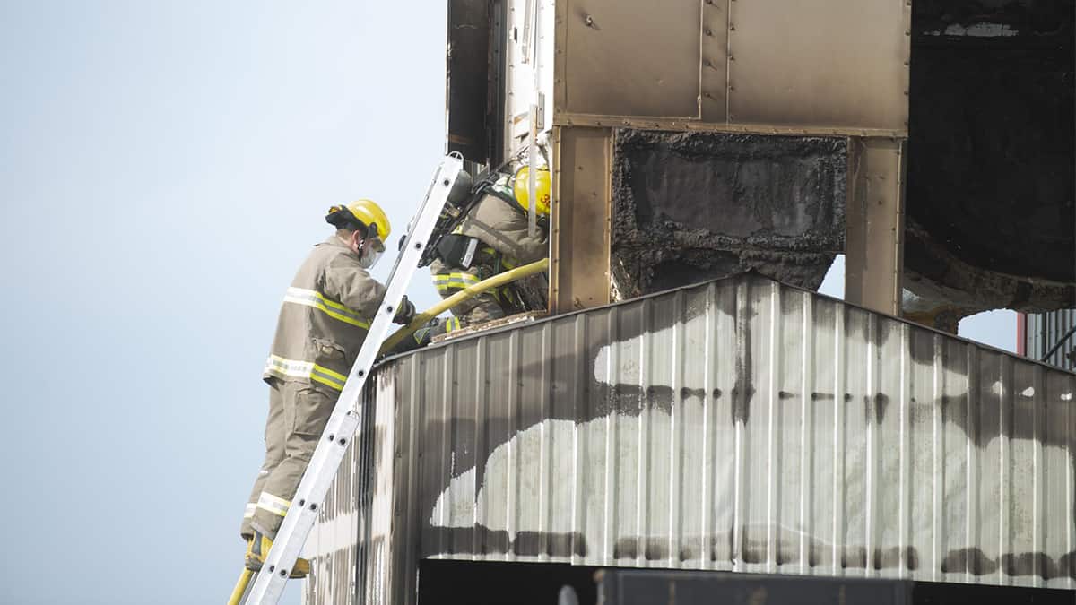 Fire at Forestview Kitchens