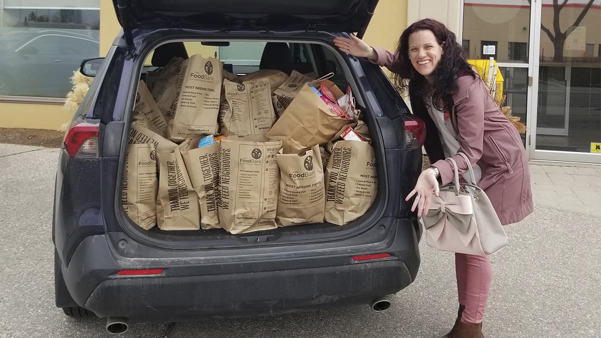 1st Annual Food drive