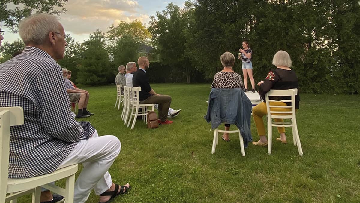 The show must go on –theatre group heads back outdoors