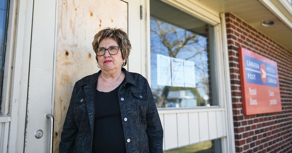 Breslau residents fed up with post office vandalism