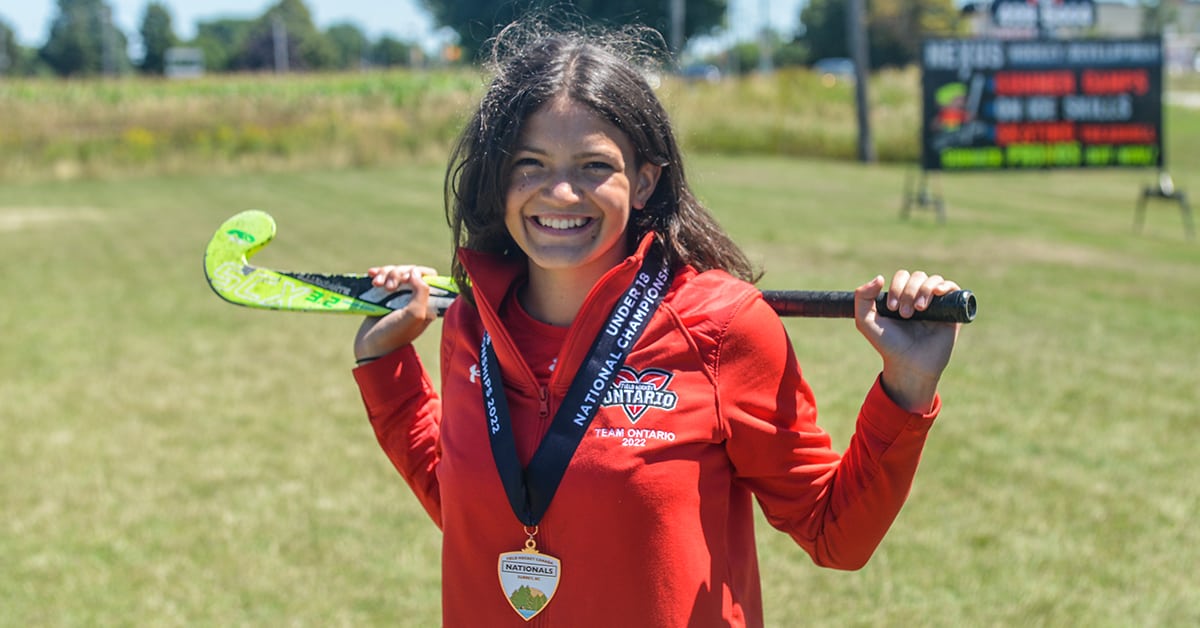 She turned out to be a natural at the game