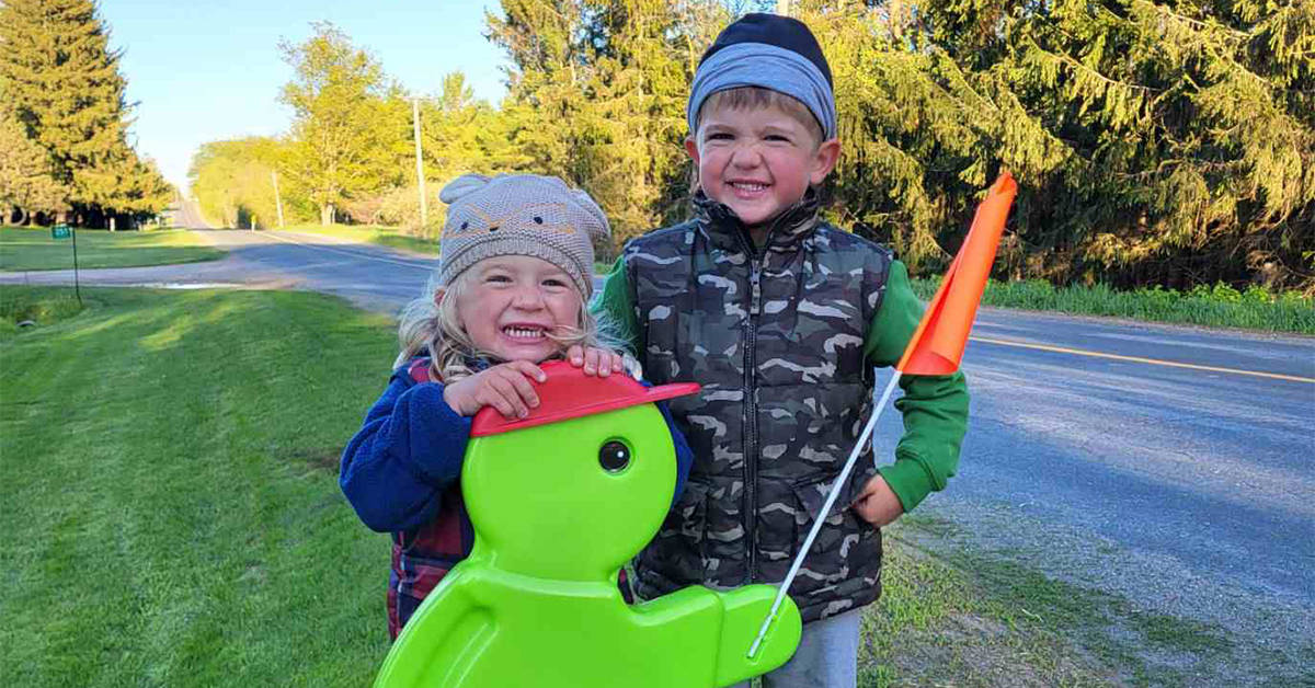 Elmira family hoping for the return of speed-alert sign