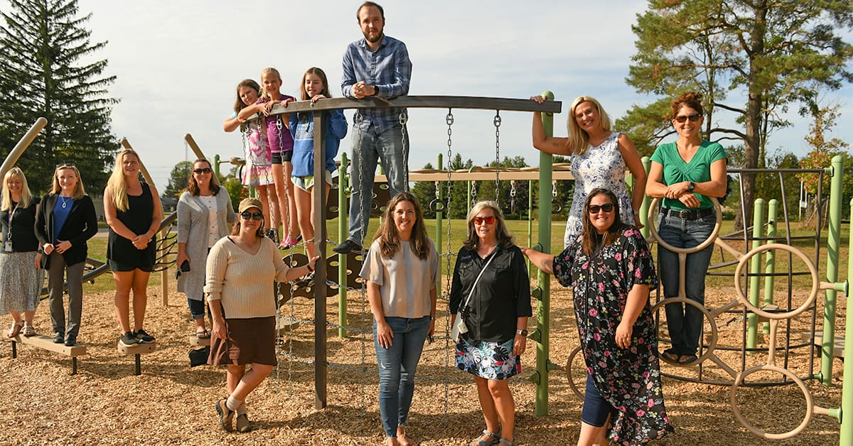 Conestogo PS hosts fun fair Thursday, celebrates new playground equipment