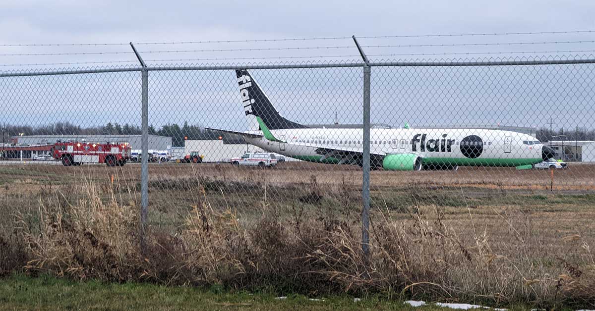 TSB investigating runway-overshoot