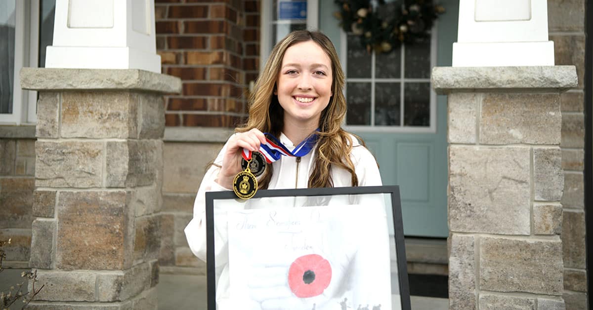 The accolades keep coming for poster-contest winner