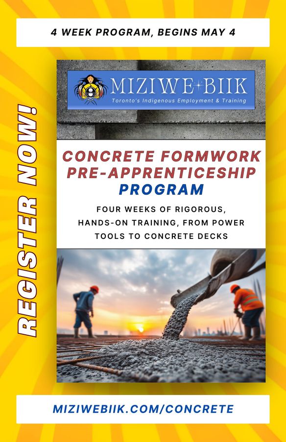 Concrete Formwork Pre-Apprenticeship Program 🦺 May 4