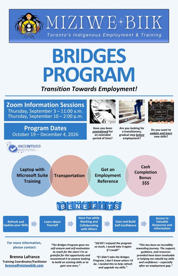 Bridges Program 🧩 Info Sessions September 3 & 10