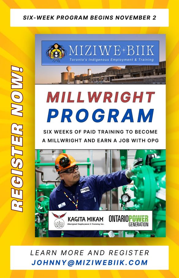 Millwright Program ⚙️ Begins November 2