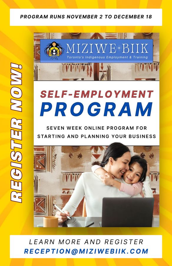 Self-Employment Program 💻 Begins November 2