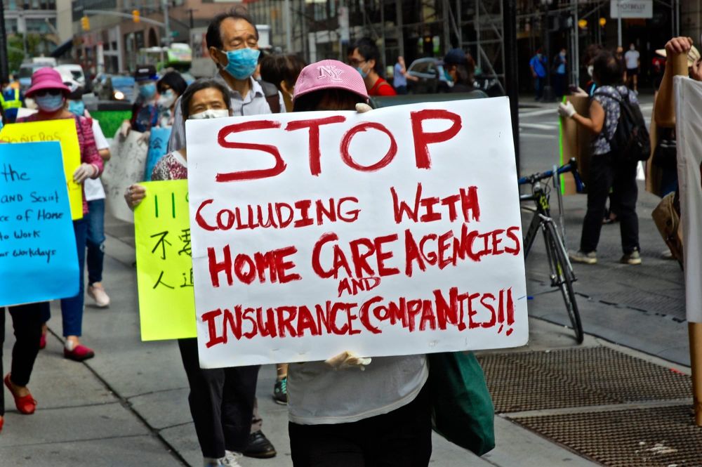 New York home care workers challenge their union to end 24-hour shifts
