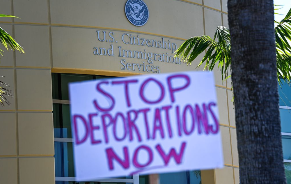 Immigrant rights groups demand an end to the mass deportation of Haitian migrants