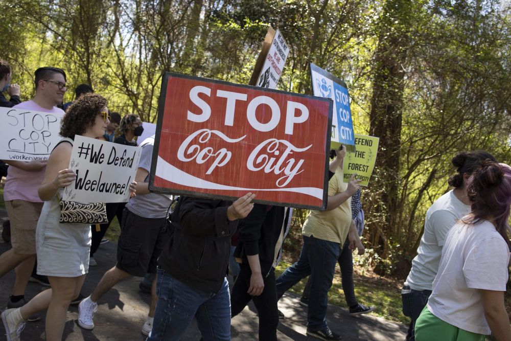 Escalating tactics against Cop City protesters concern organizers