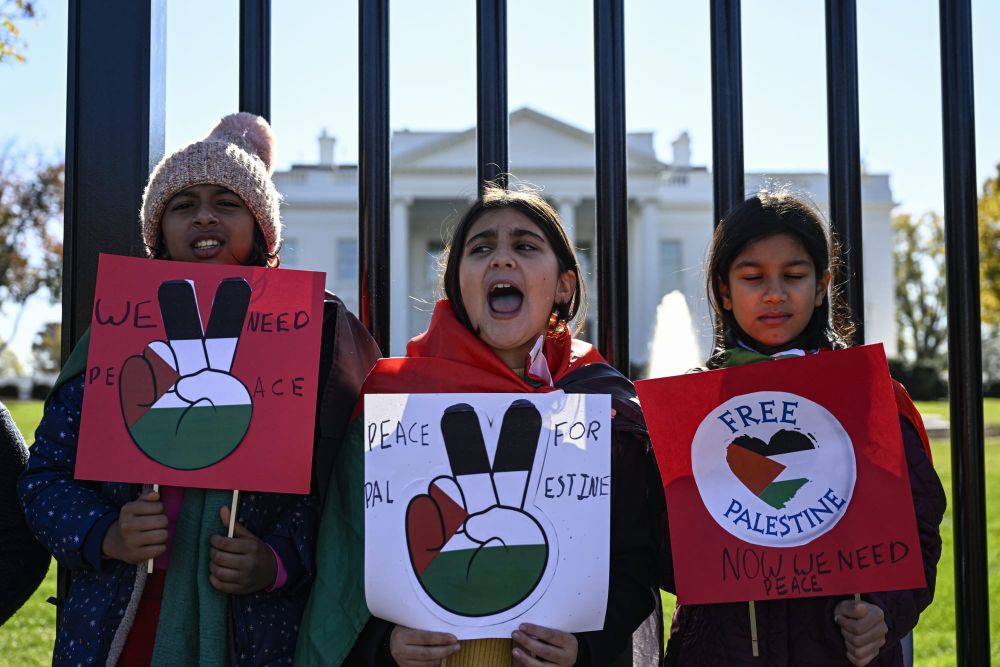 ‘You cannot have 10,000 dead Palestinians and not say anything’ 