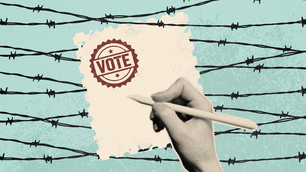 Never eat the candy on your pillow: A conversation with the incarcerated about voting rights