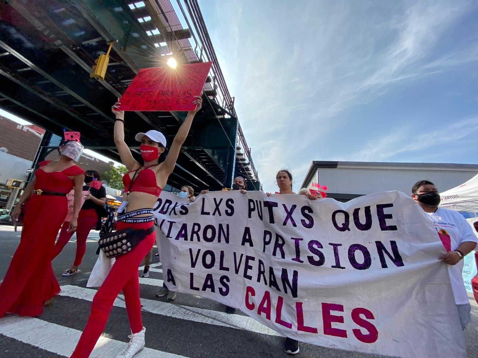 Slut March in Jackson Heights, Queens