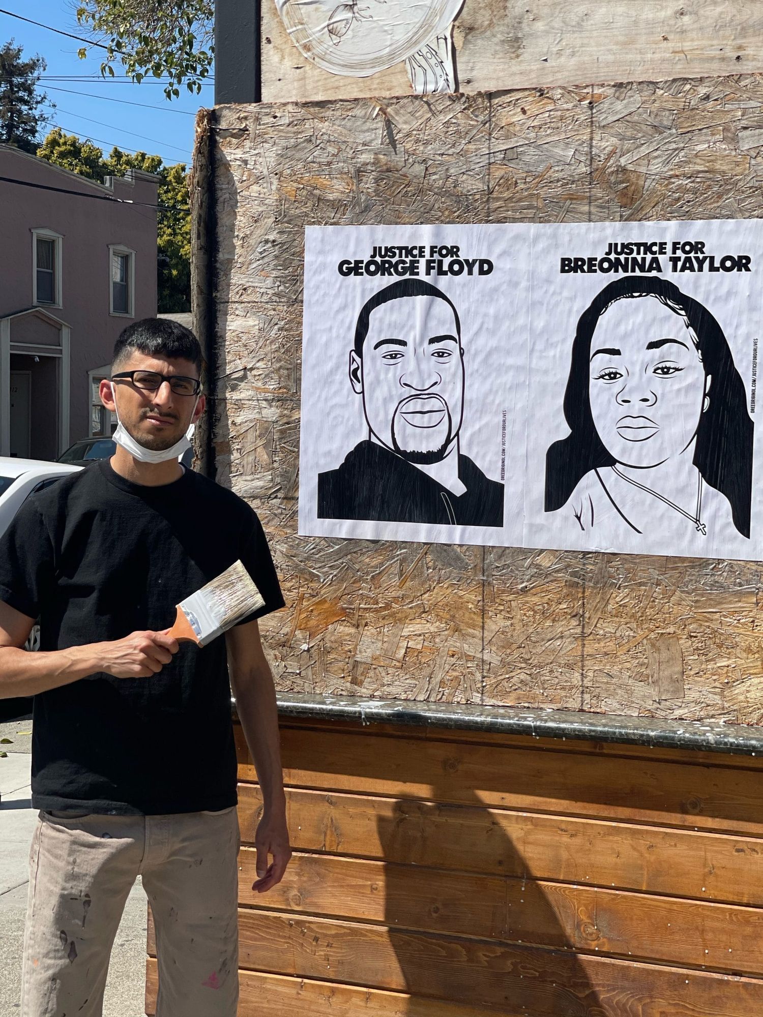 Art can be a powerful way to protest police brutality