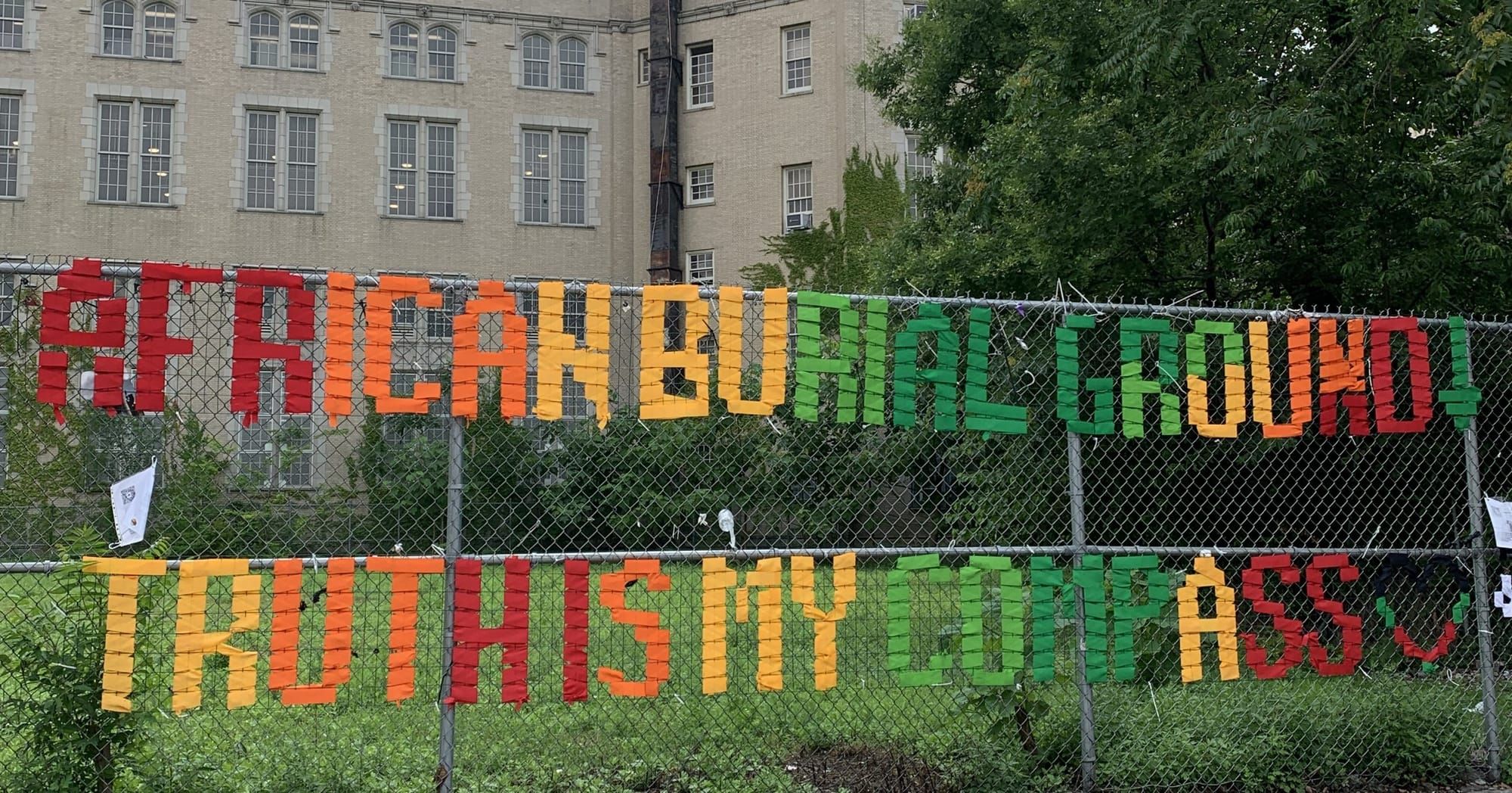 As NYC officials eye an enslaved African burial ground for real estate, community organizers demand preservation