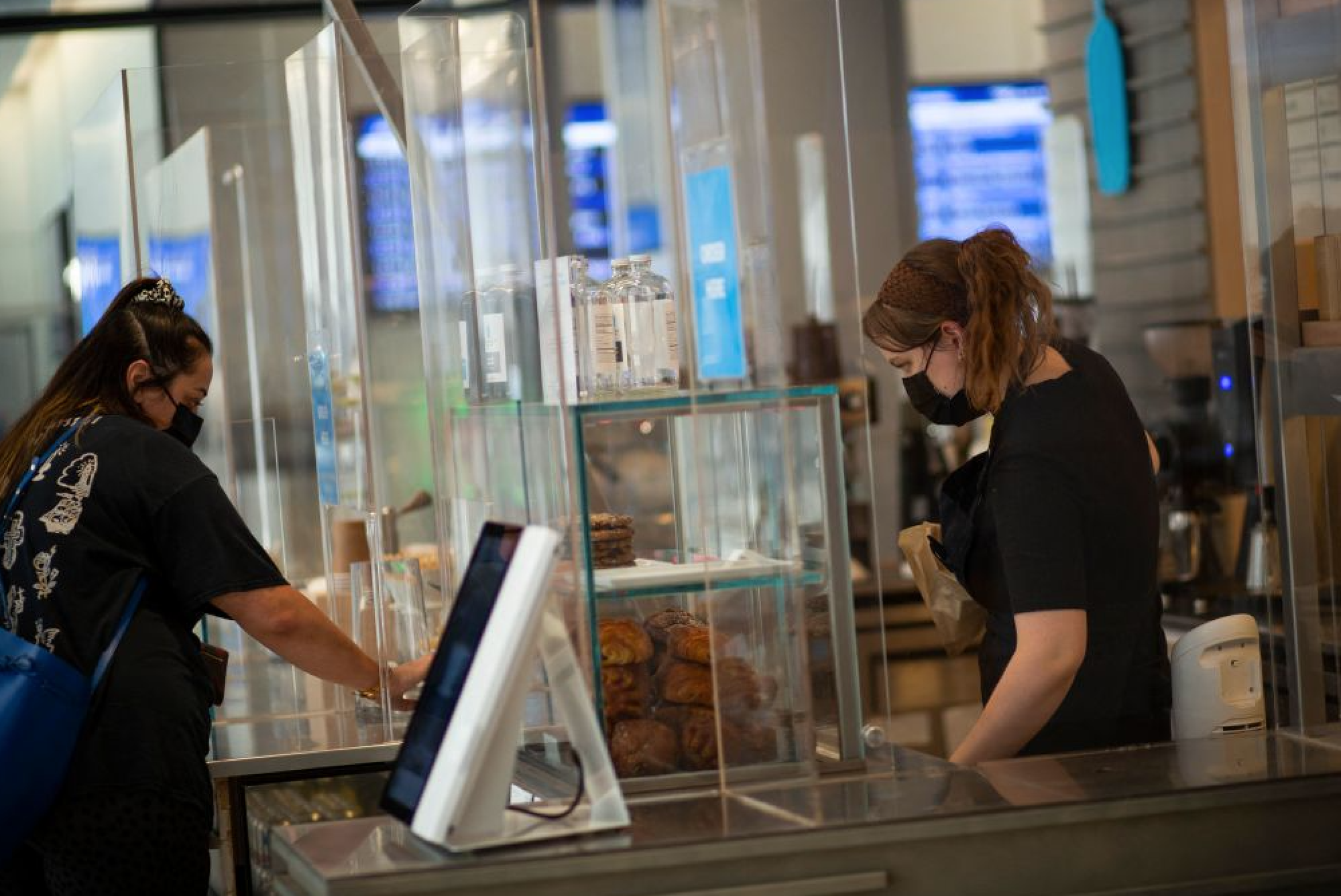 BIPOC workers grapple with public anger over masks