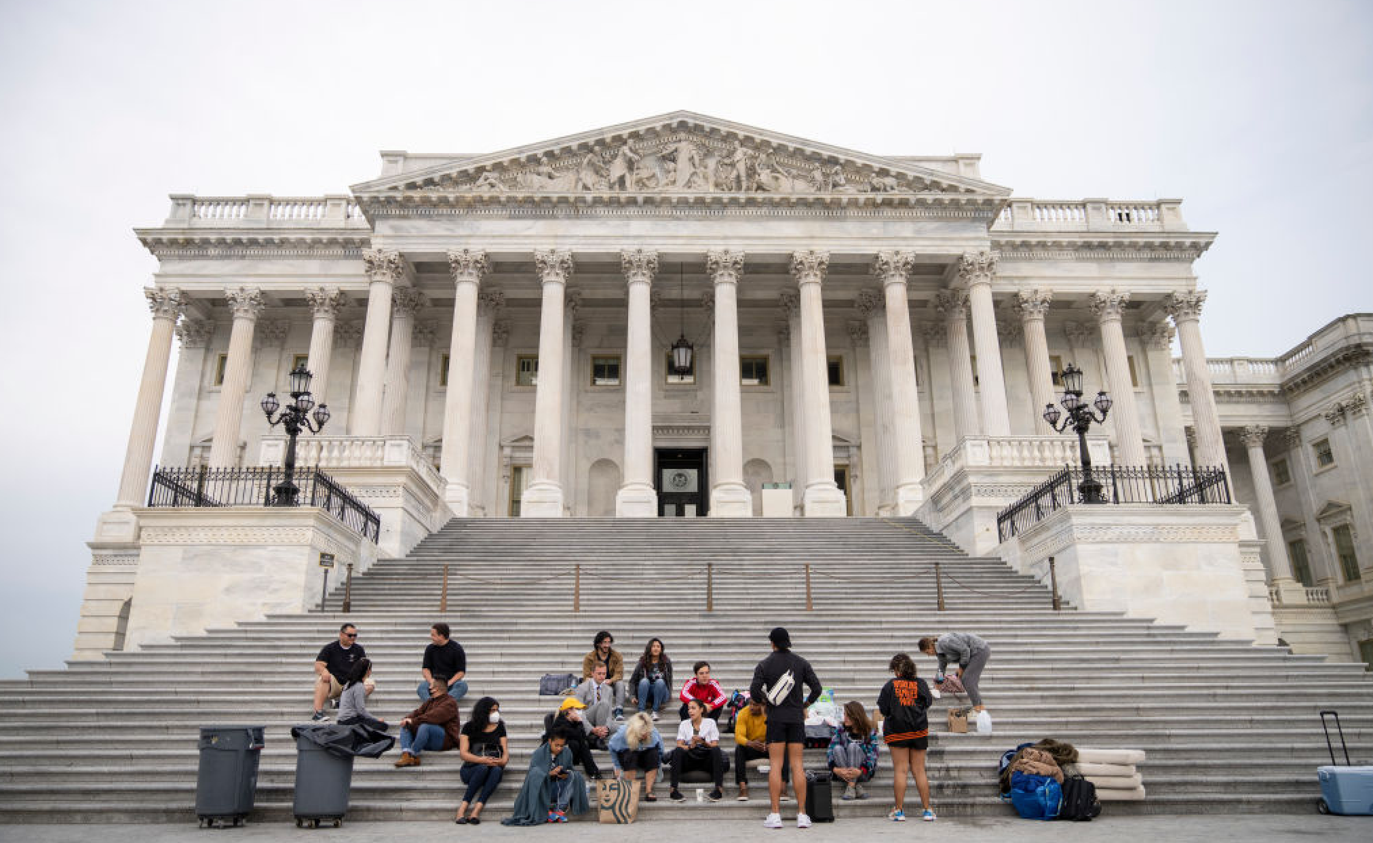 People evicted during the pandemic travel to Washington, D.C. to confront Congress