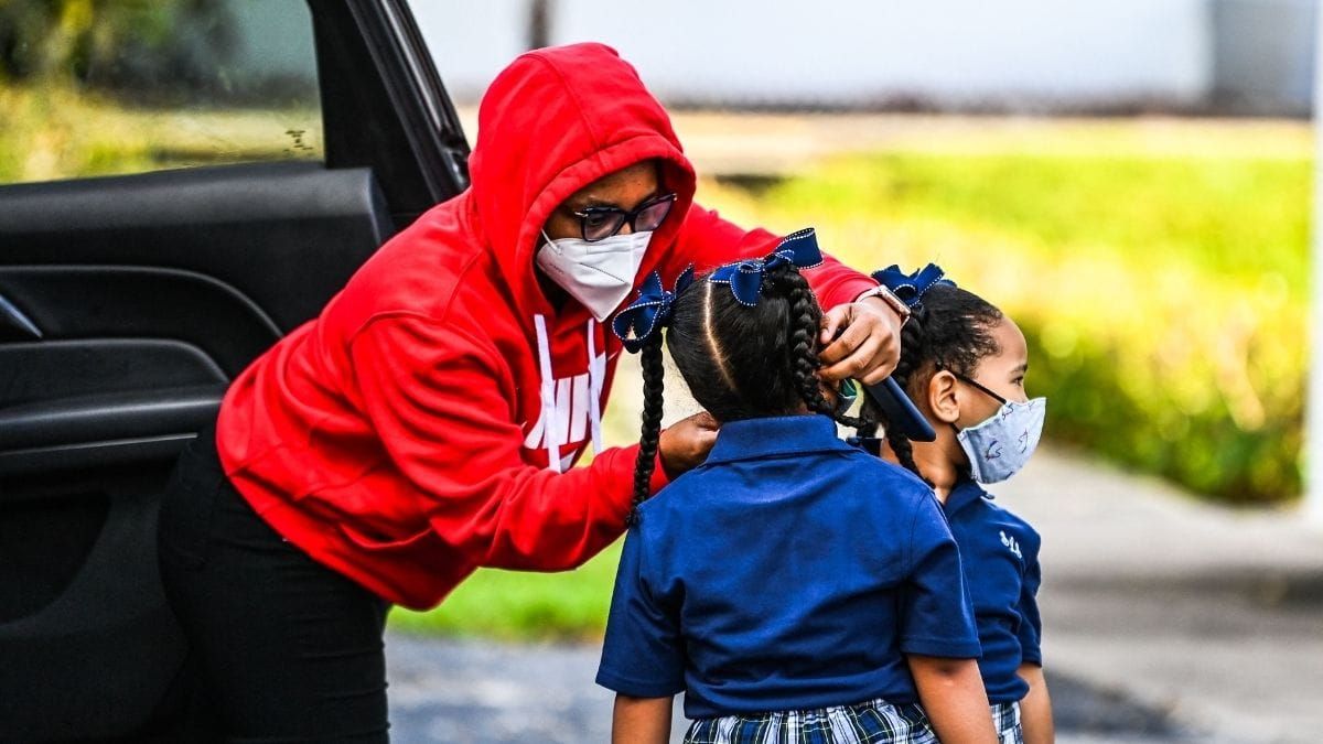 Educators in states without school mask mandates are concerned about the COVID-19 Omicron variant