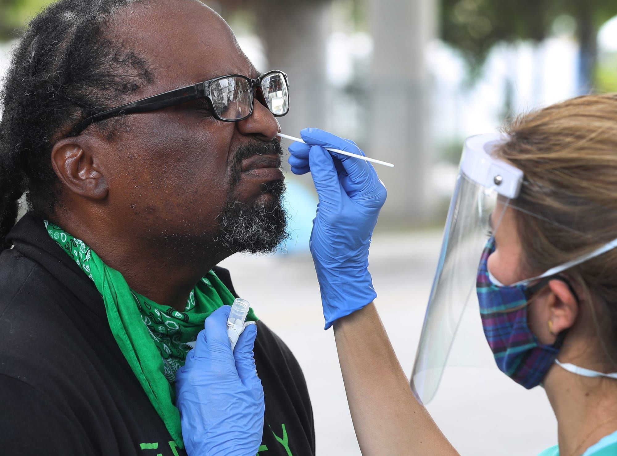 The program to deliver COVID-19 tests leaves out the houseless and multi-generational households