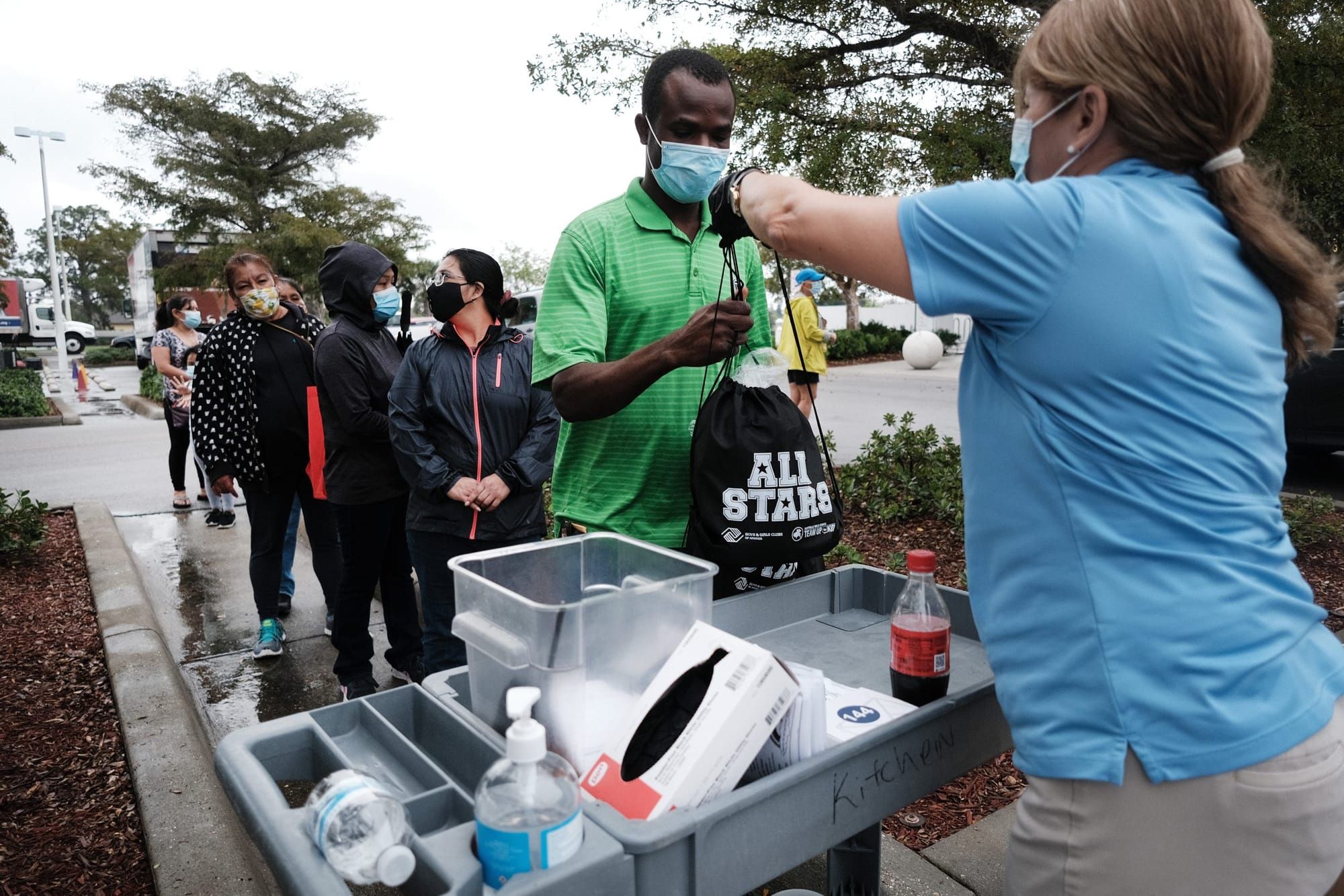 Food pantries across the country are suffering from the supply shortage