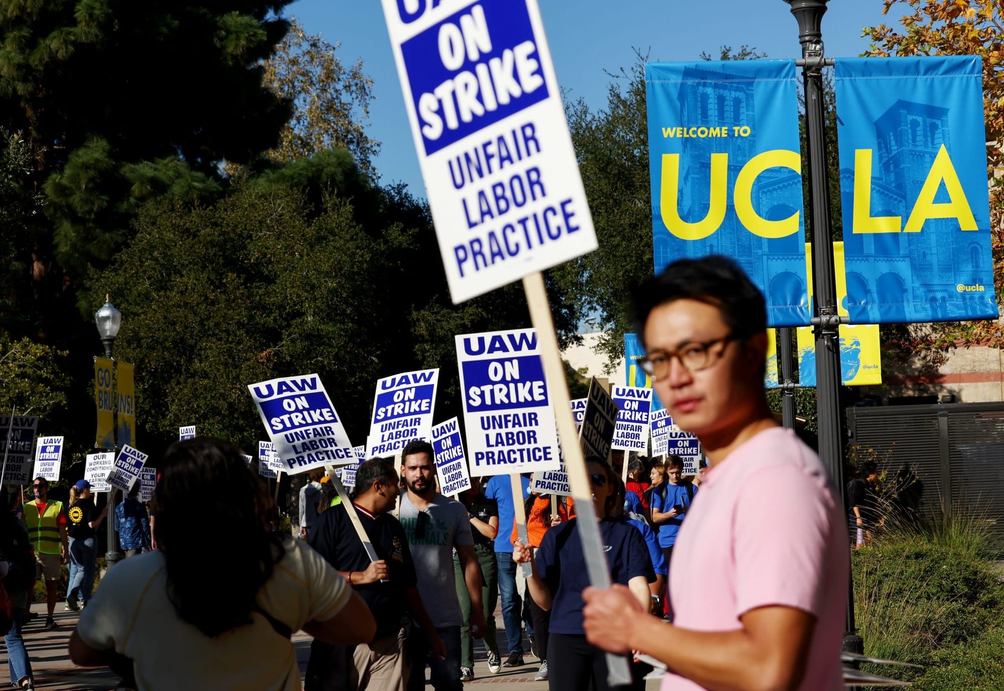 ‘Historic’ University of California union deal leaves marginalized graduate student workers behind