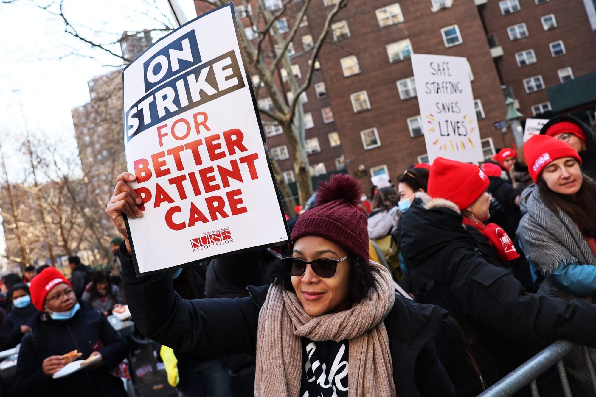New York City nurses encourage workers to unionize after victorious three-day strike