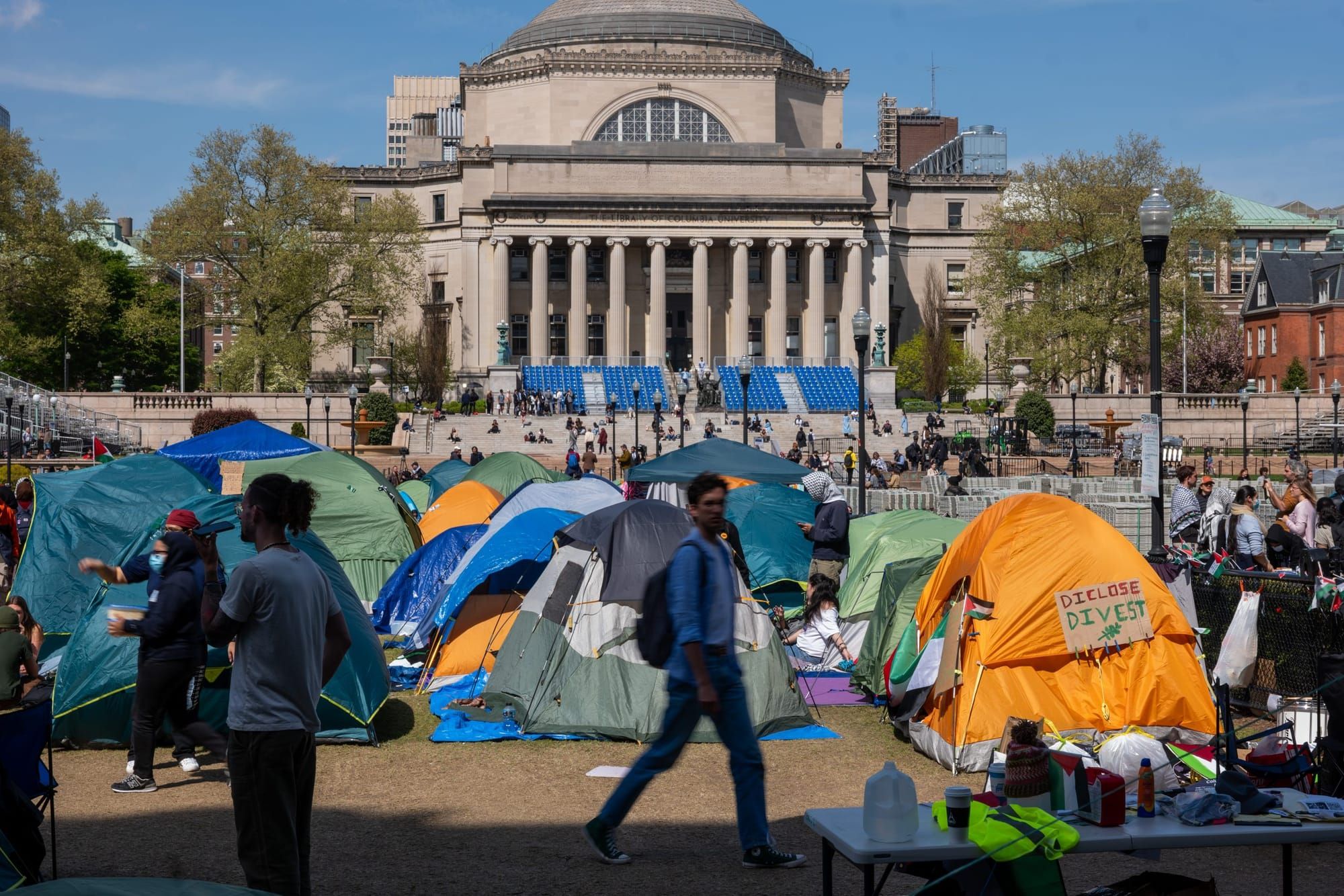 College encampments spread across the U.S. as calls for divestment from Israel grow