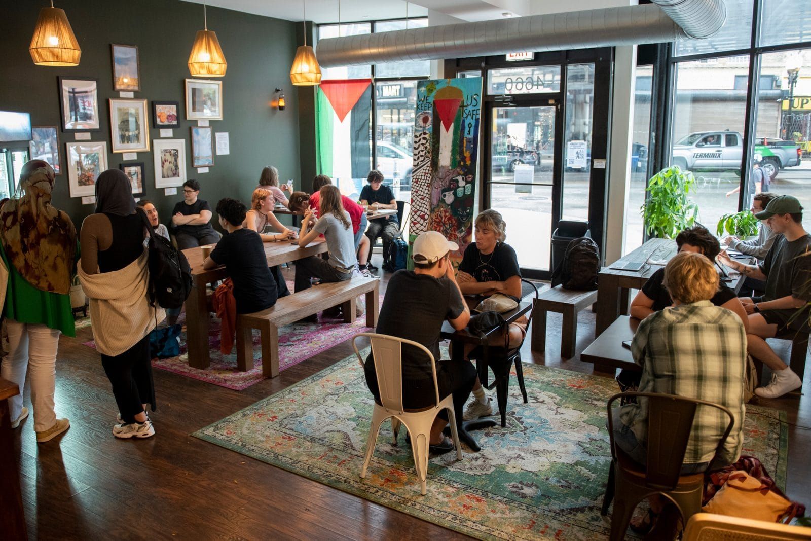 Finding support and solidarity from community instead of police