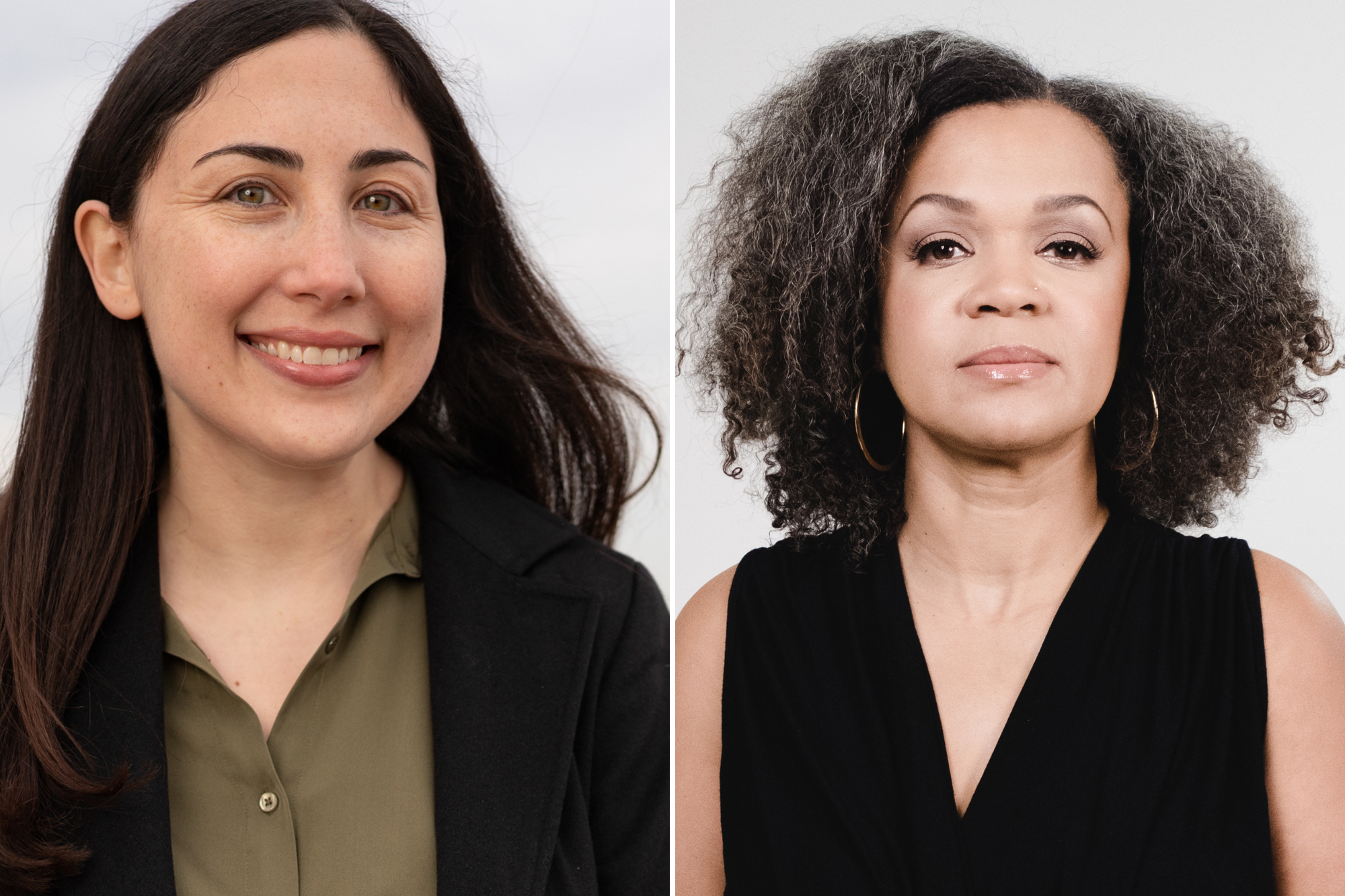 Maya Schenwar, left, and Kim Wilson co-edited "We Grow the World Together: Parenting Toward Abolition."