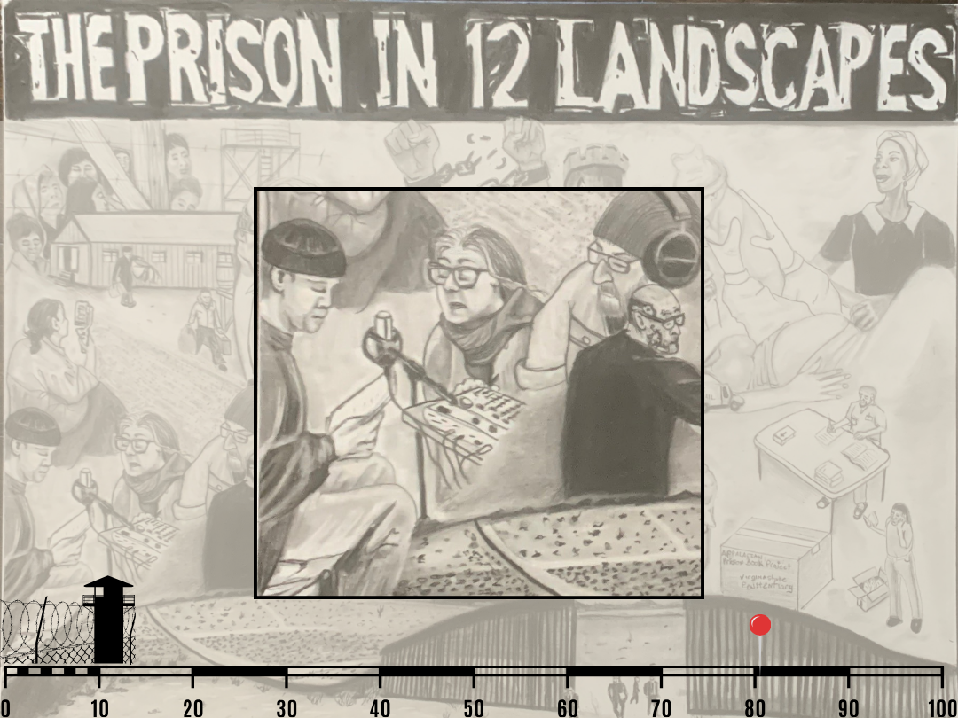 Collage drawing of workers at various jobs