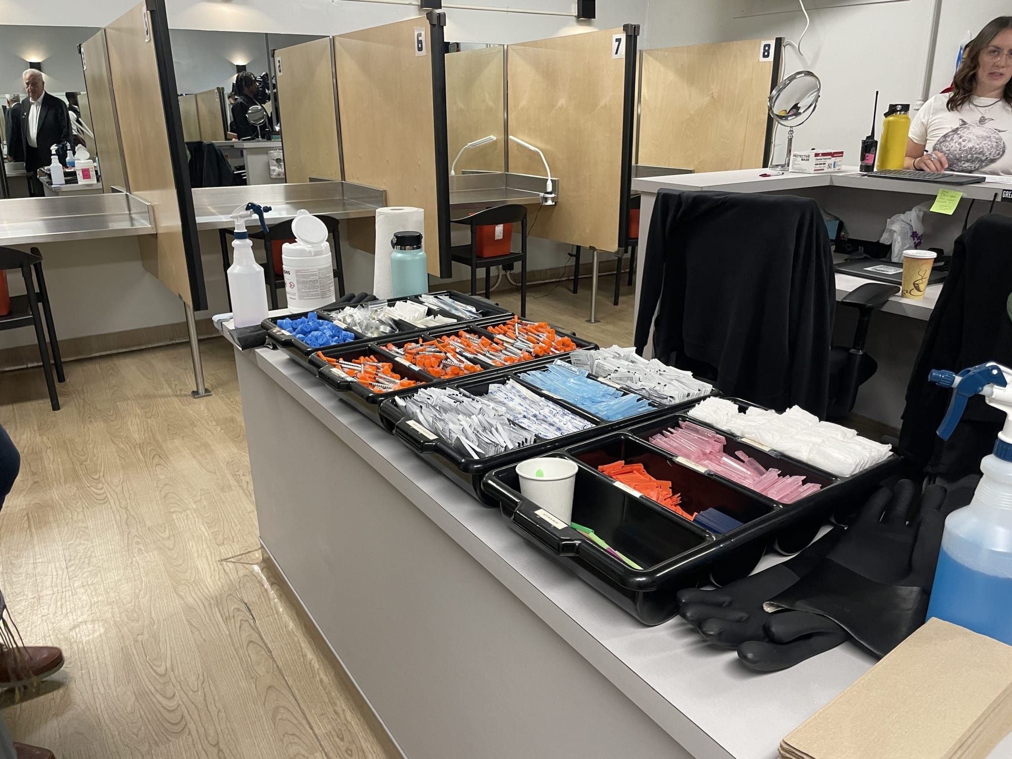 Inside the country’s first official safe drug consumption site