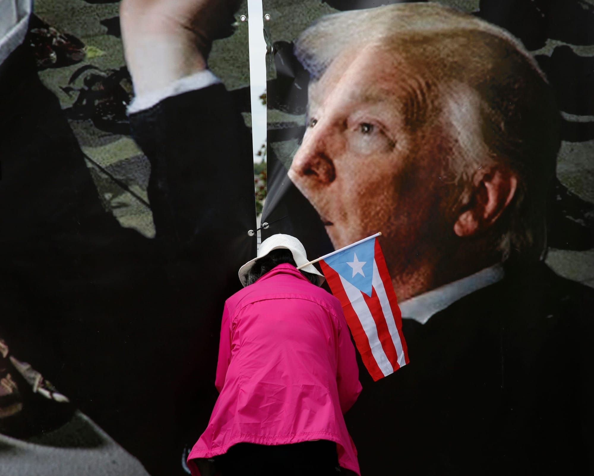 Hurricane Trump hits Puerto Rico—again