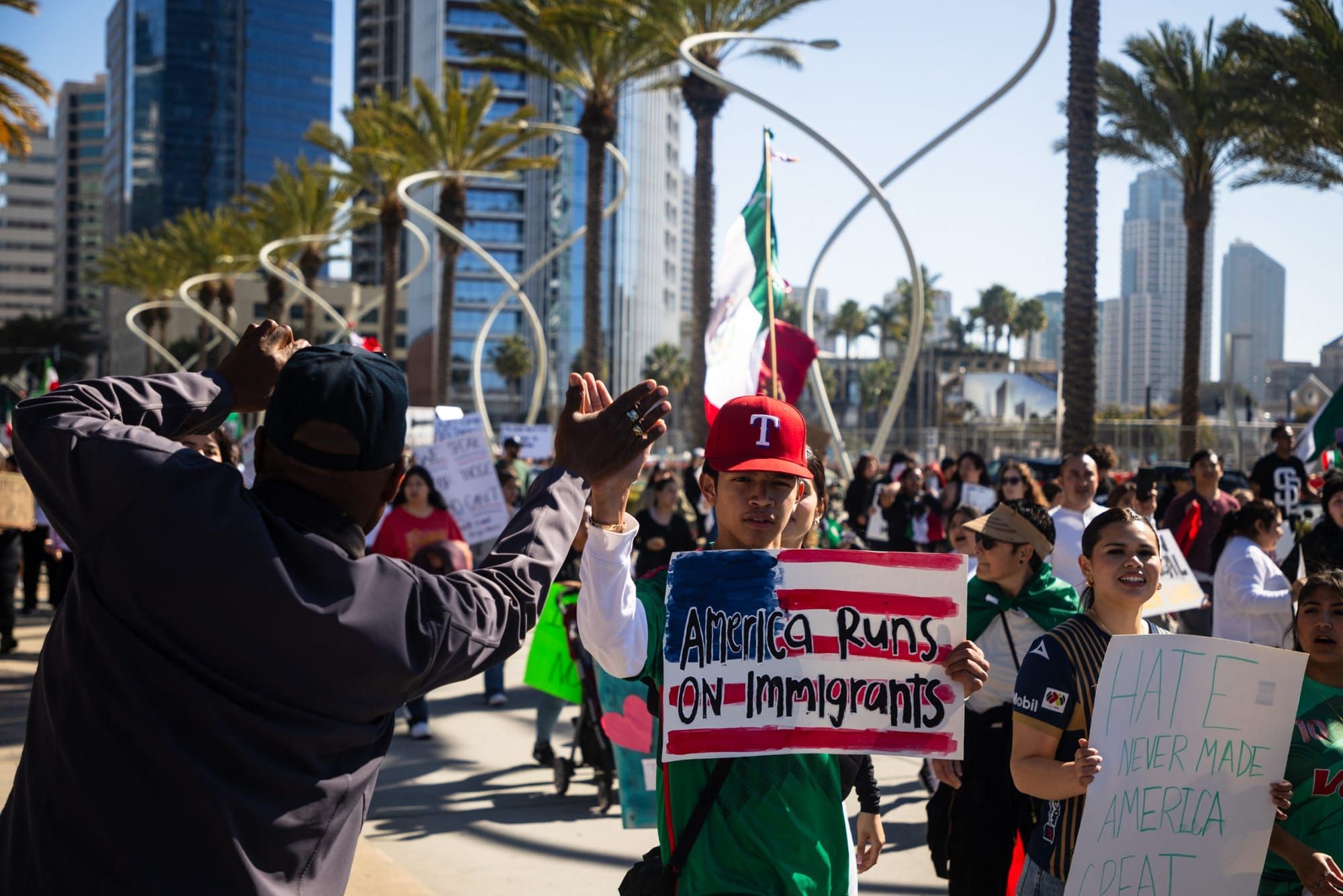 ‘Power, not panic’: Immigrant rights advocates in California work to fortify against threats to ‘sanctuary state’ law