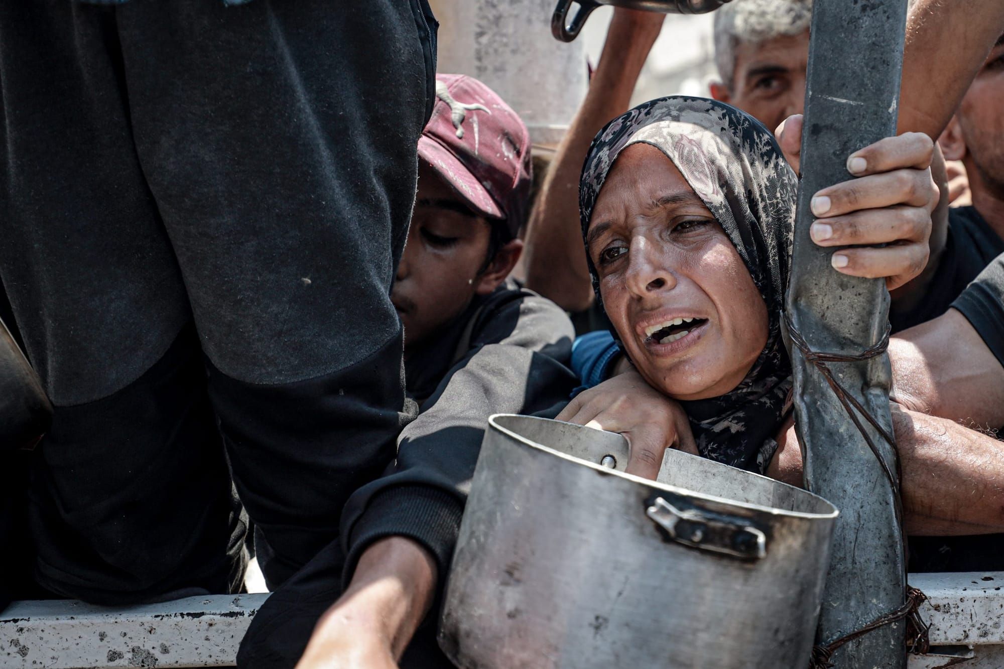 The famine we are experiencing in Gaza fuels depression