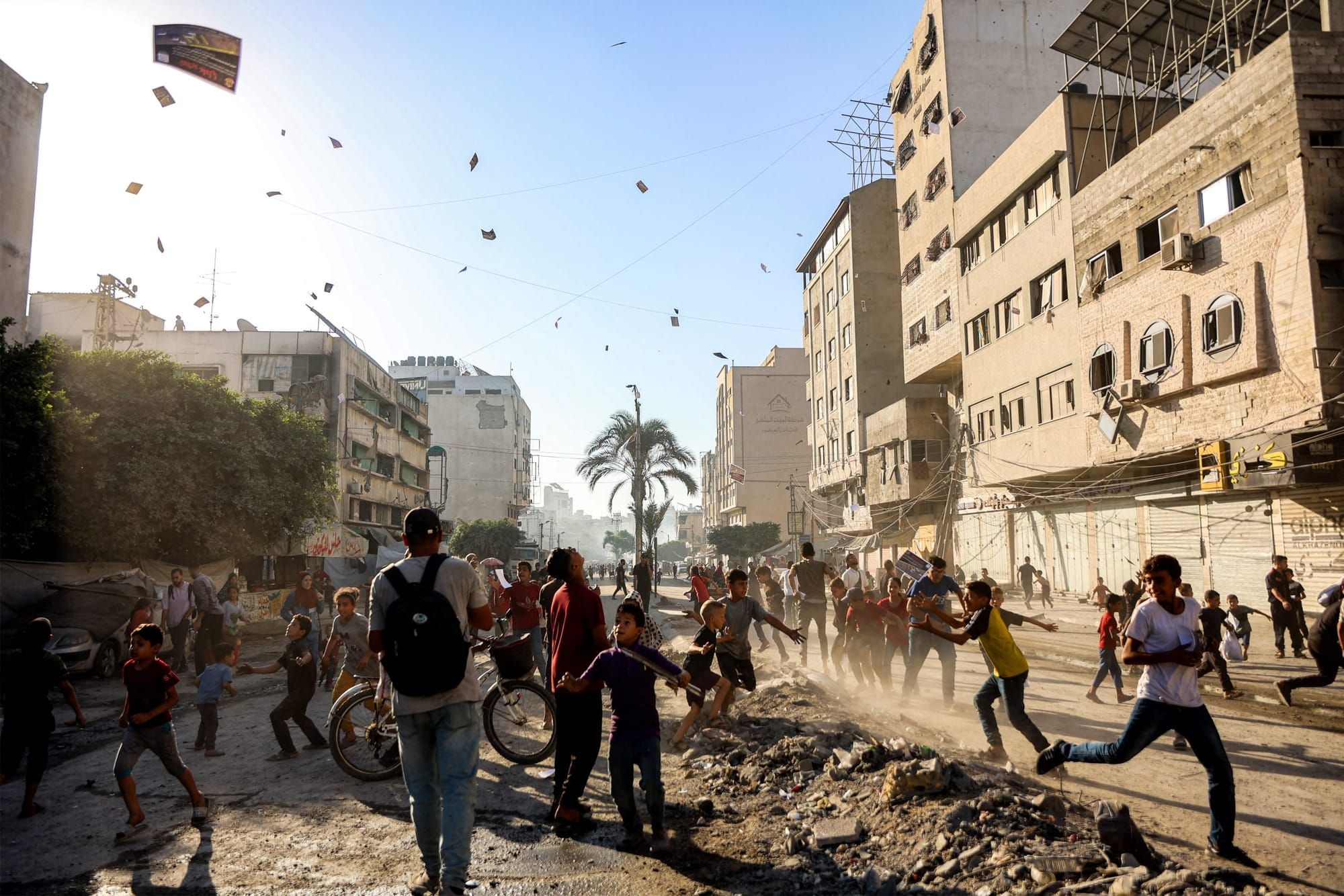 Fleeing home once again, carrying only memories of a past life in Gaza