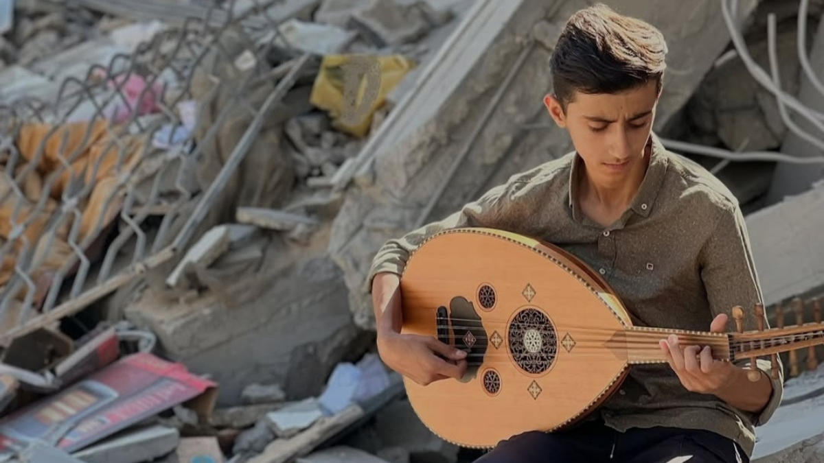Gaza still sings, draws, and dreams