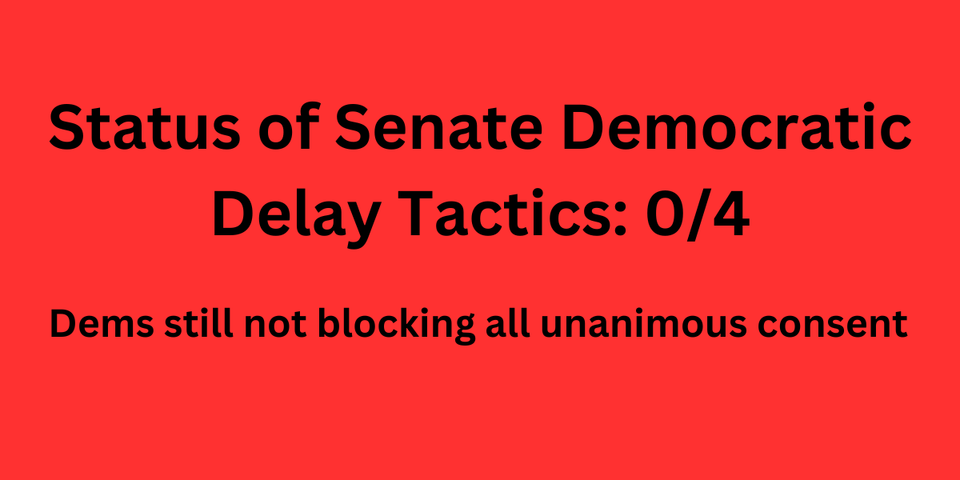 Are Senate Dems Using All Tools to Delay Trump's Agenda?
