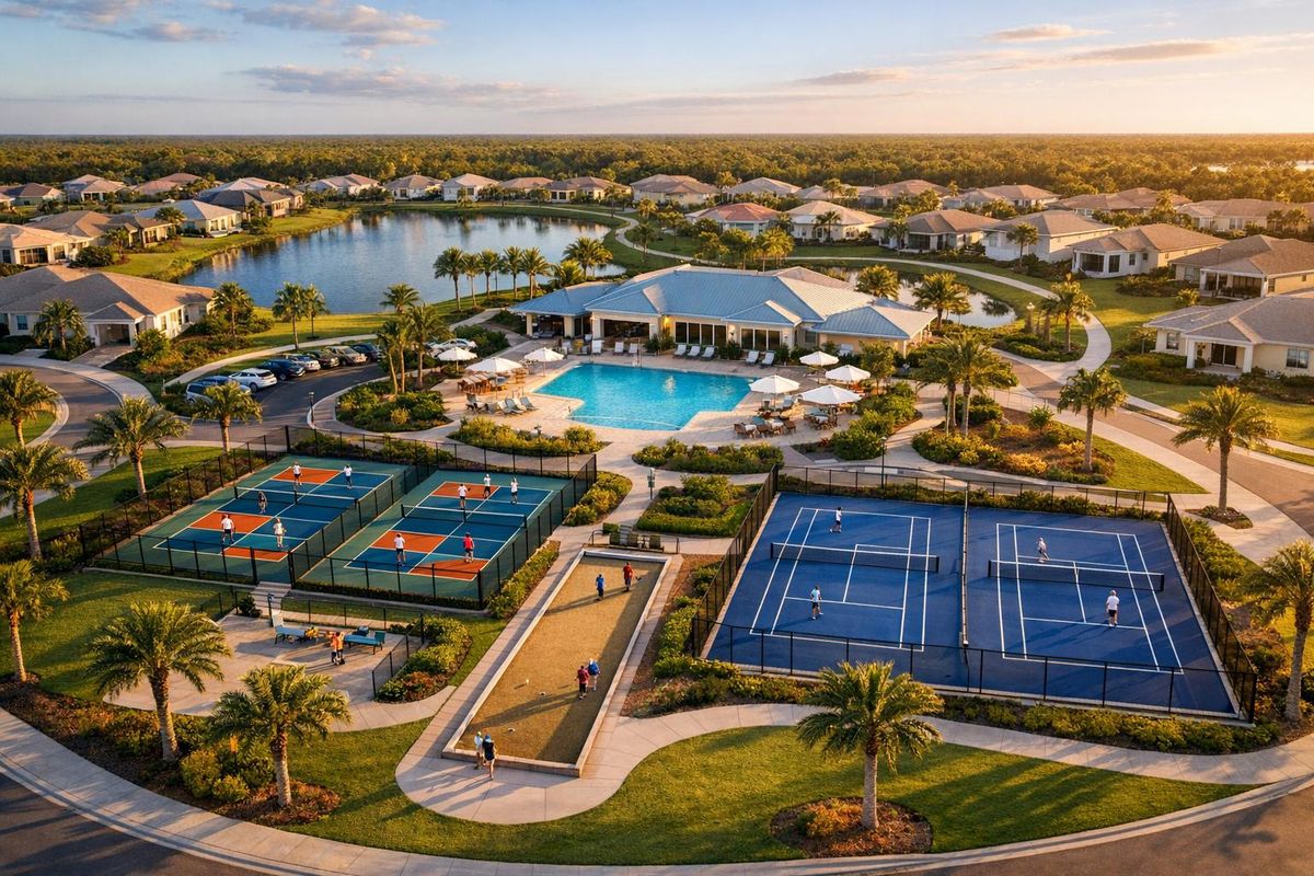 Top 5 North Port Communities with Sports Courts