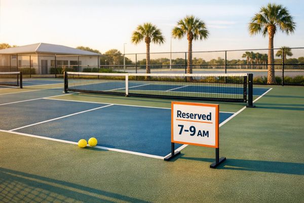 How to Reserve Pickleball Courts in Manatee County