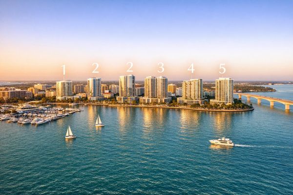Top 5 New Waterfront Projects in Downtown Sarasota
