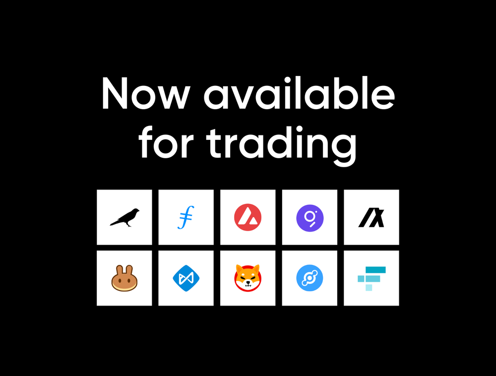 10 New Assets Available on Bitvavo starting August 18